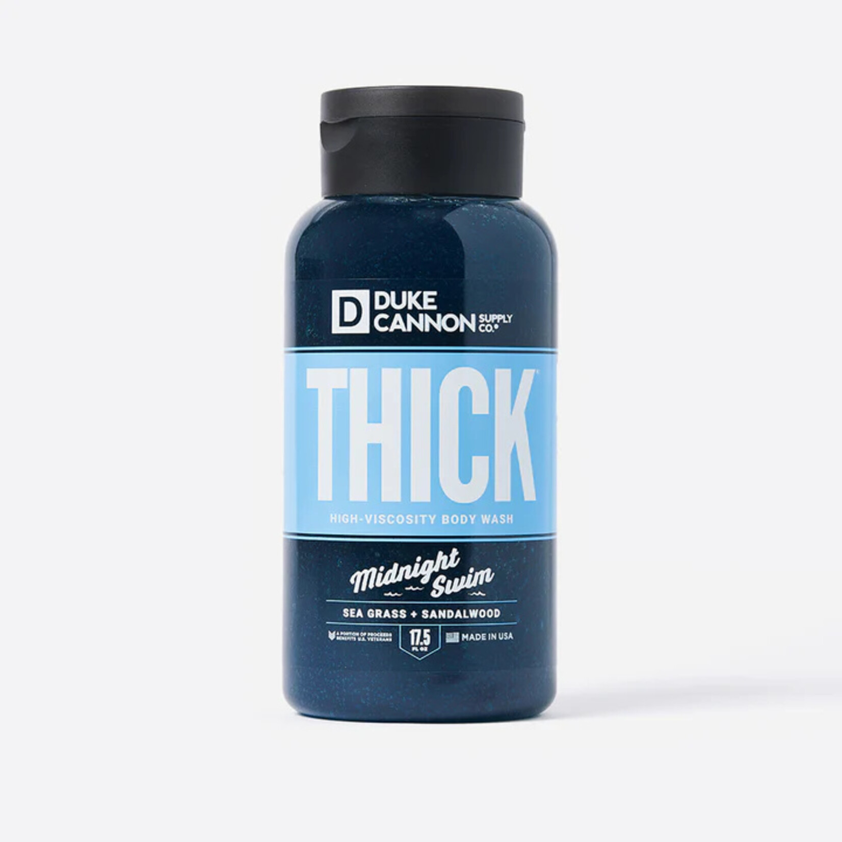 Duke Cannon THICK High Viscosity Body Wash Midnight Swim