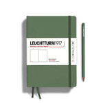 Leuchtturm1917 Medium (A5) Hardcover- Olive Dotted