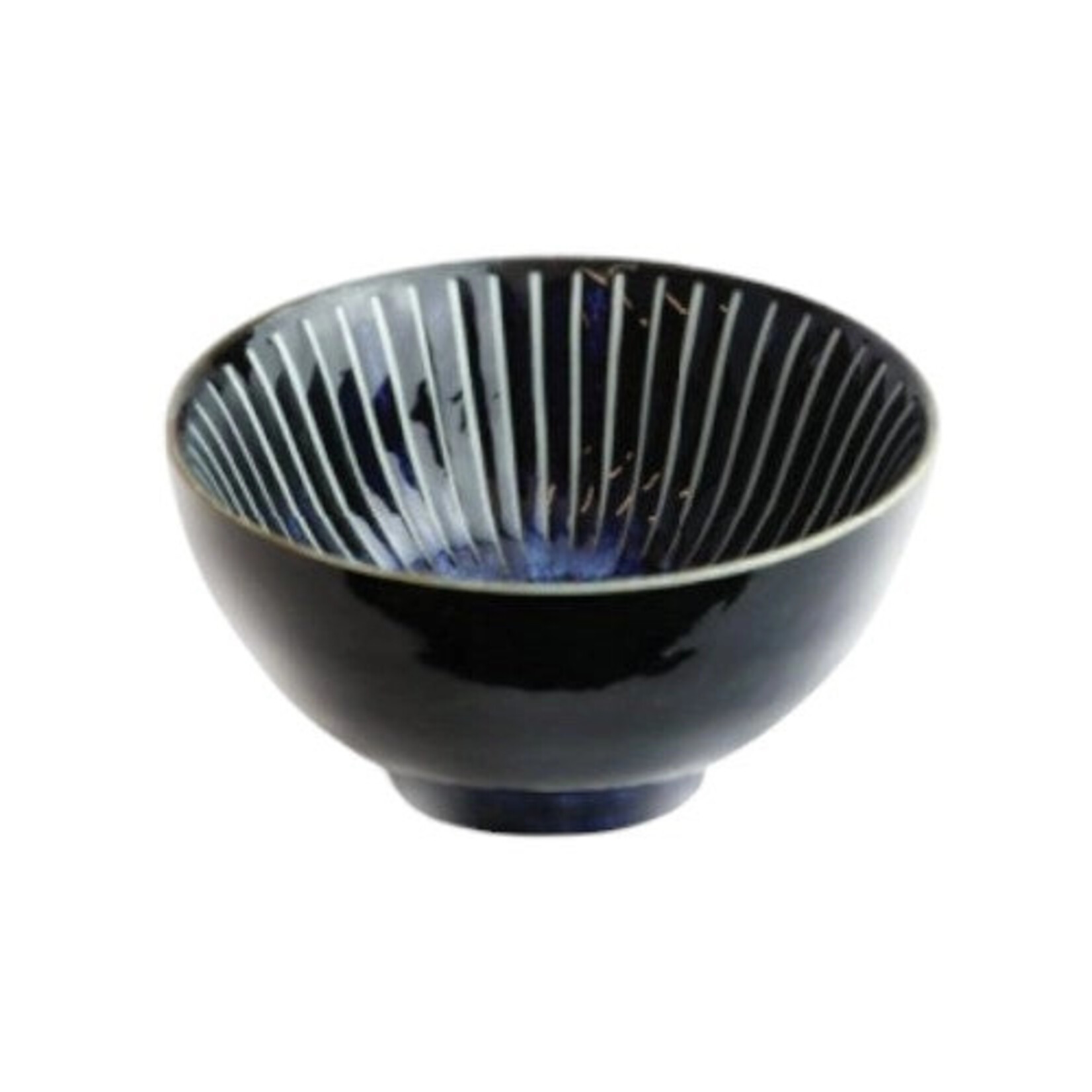 Urban Tokyo Hasui Tokusa Blue 4.25" Porcelain Rice Bowl