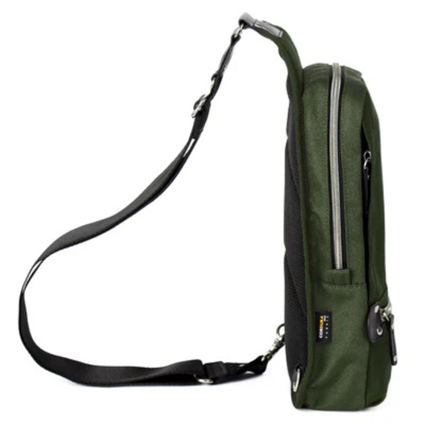 Harvest Label Sling Pack Pro Black Olive Green