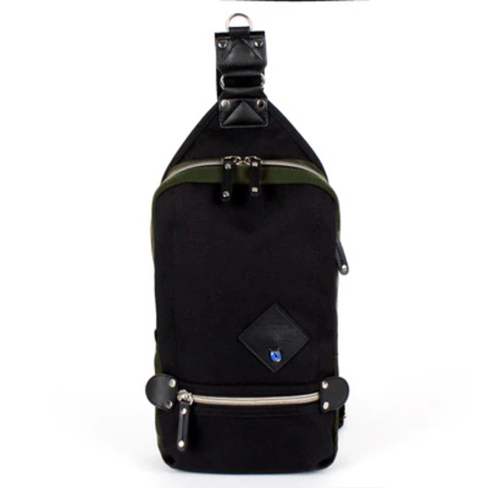 Harvest Label Sling Pack Pro Black Olive Green
