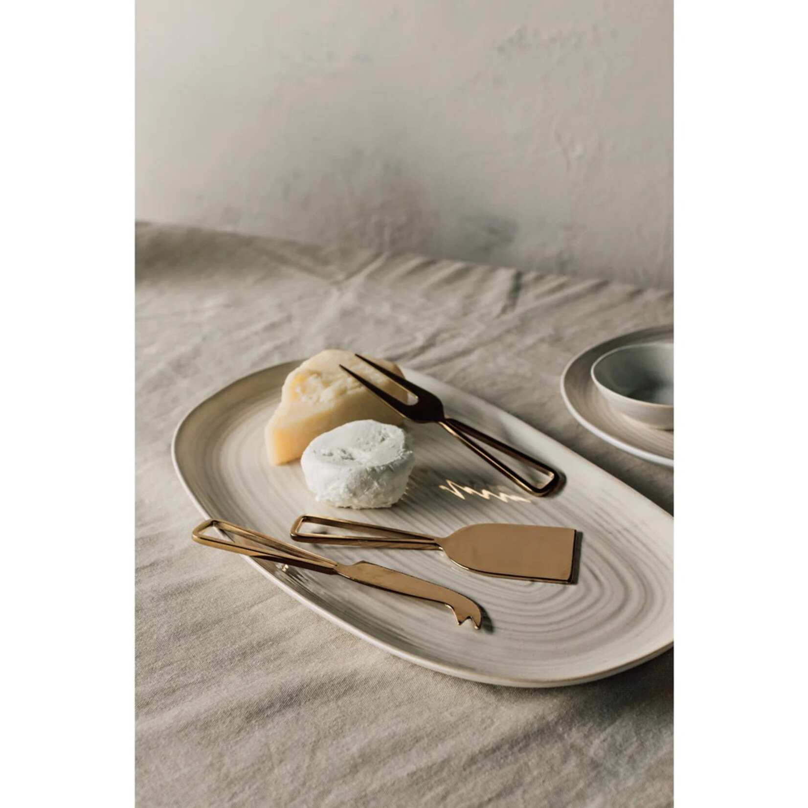 Now Designs SET OF 3 Cheese Knives