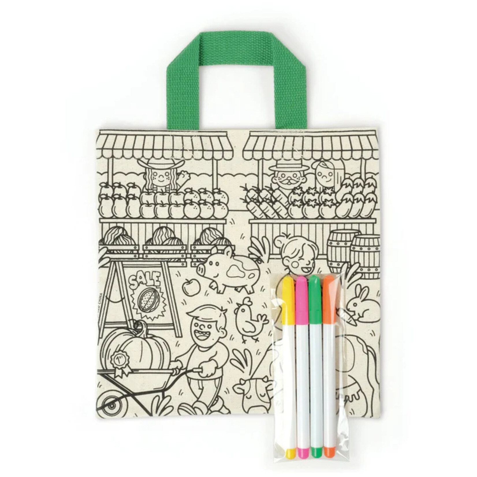 Kit & Cadoodle Color in Tote Bag