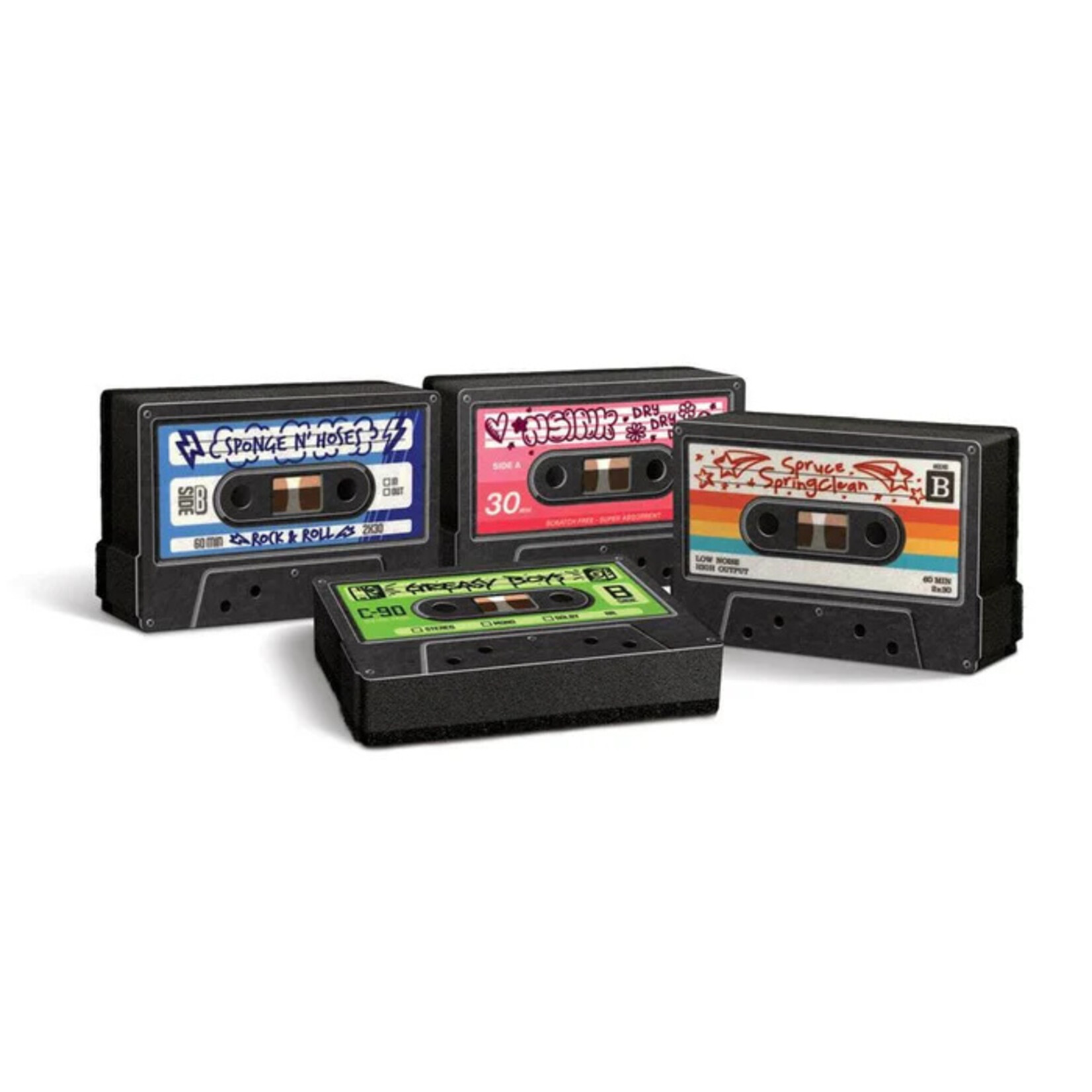 Mix Tape Sponge SET OF 4