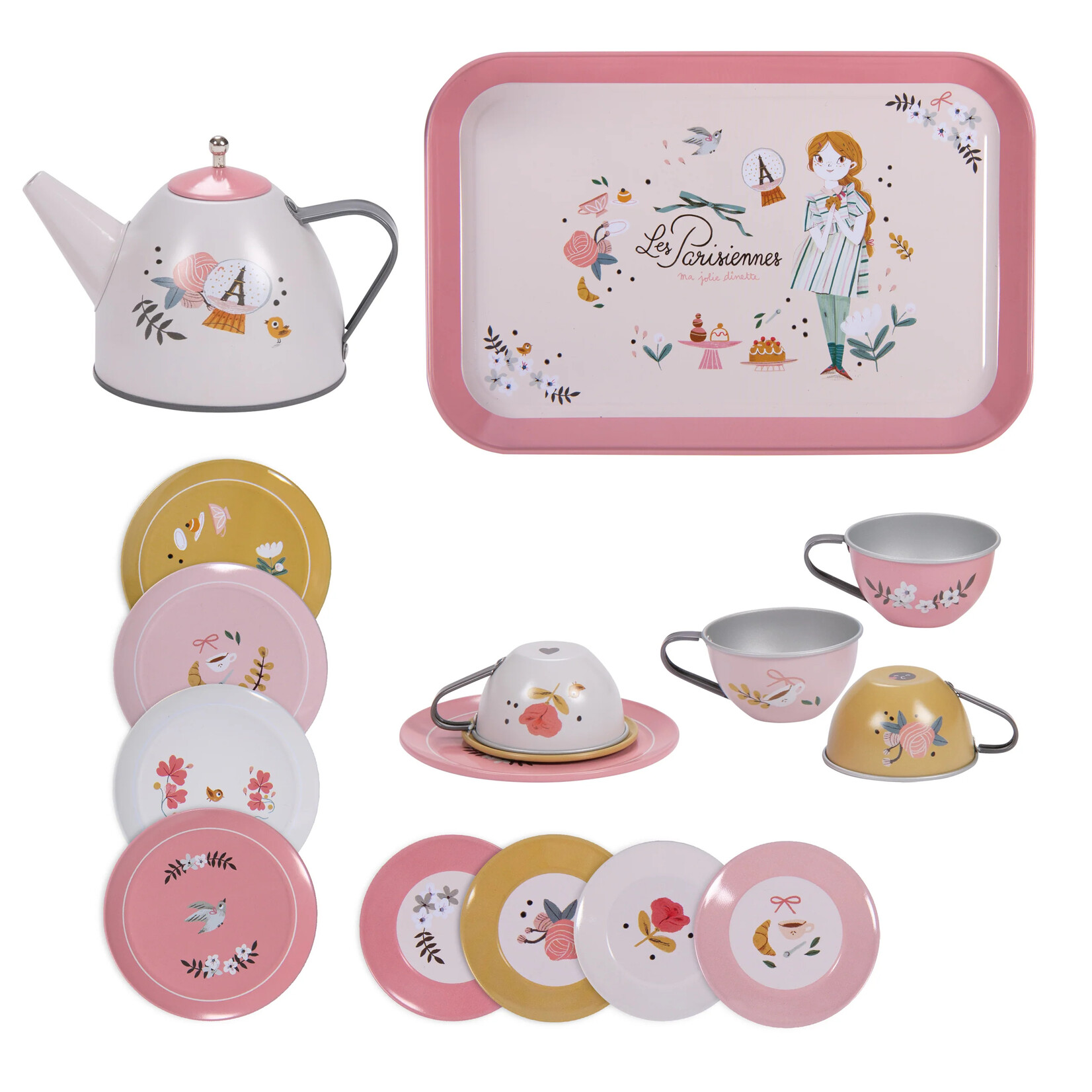 Speedy Monkey Suitcase Tea Party Set - The Parisiennes