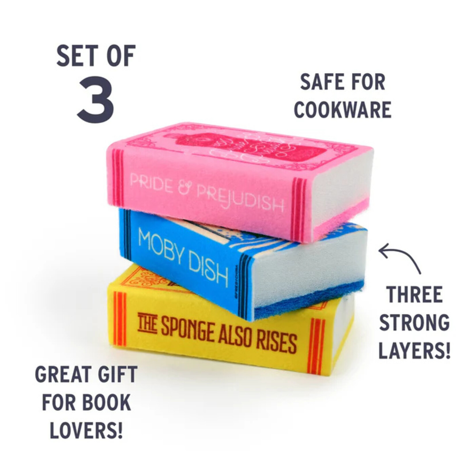 Neat and Novel Sponge SET OF 3