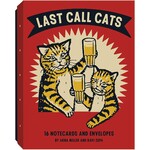 Chronicle Books Last Call Cats Boxed Note Cards