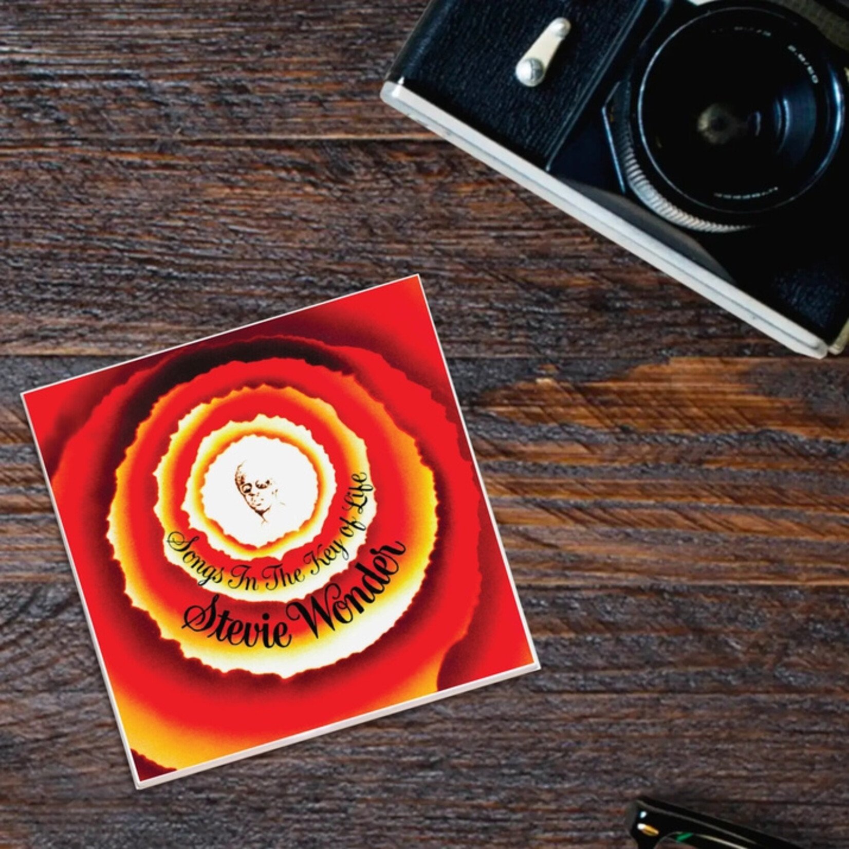 Lucky Mfg. Stevie Wonder 'Songs in the Key of Life' Album Coaster