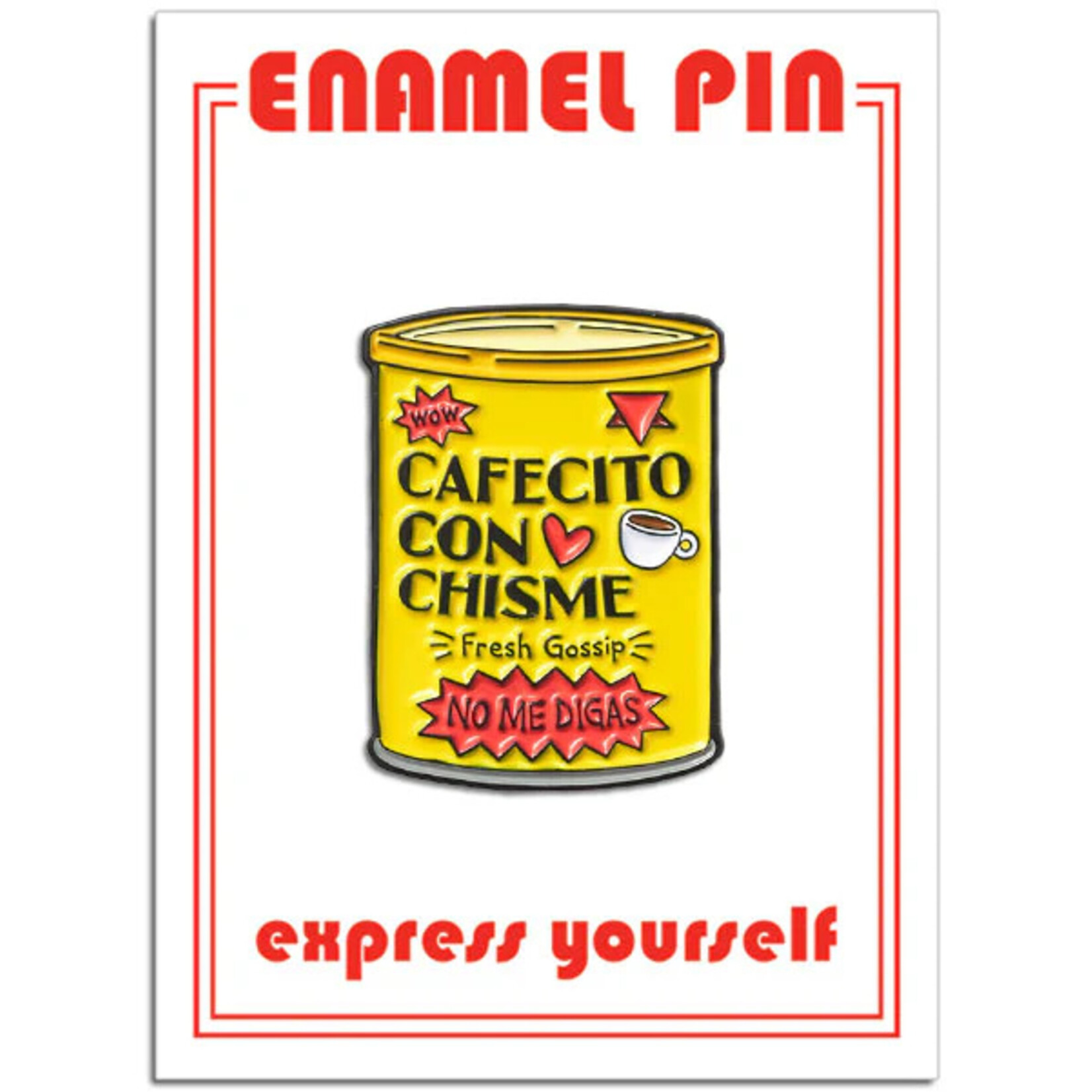 Cafecito Con Chisme Pin