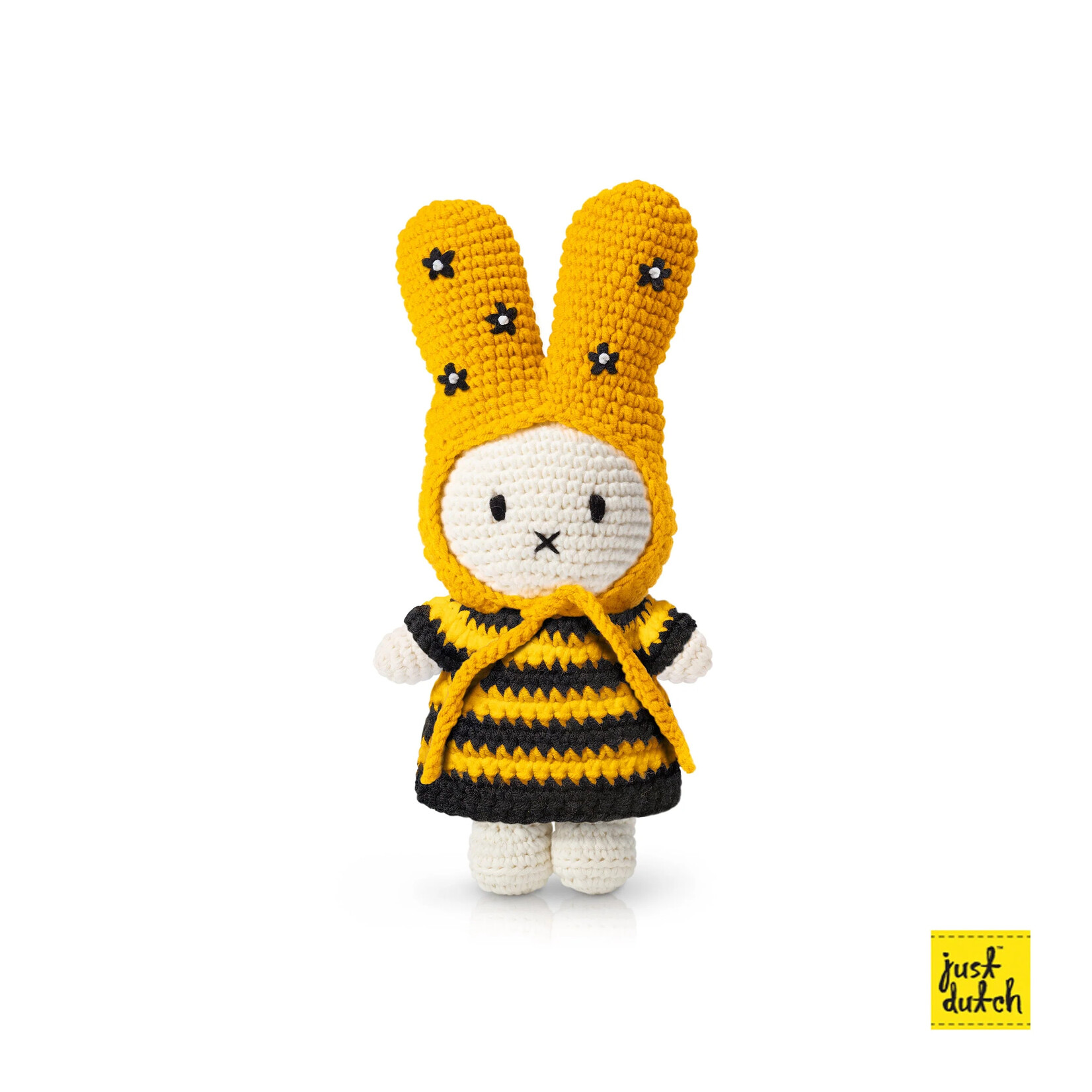 Just Dutch US Miffy Bumble Bee Dress w/ Flower Hat