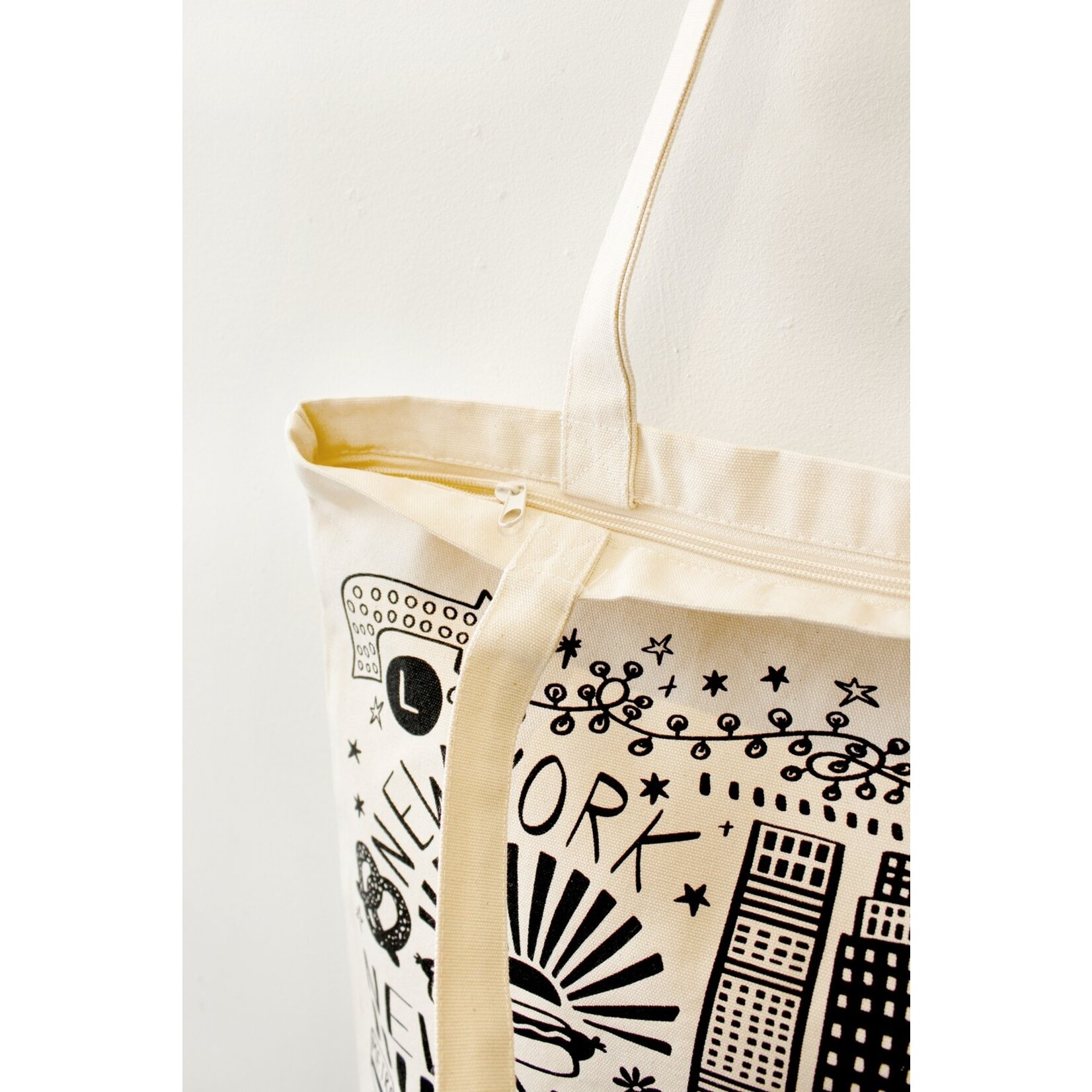 Calhoun &  Co New York City Canvas Tote Bag