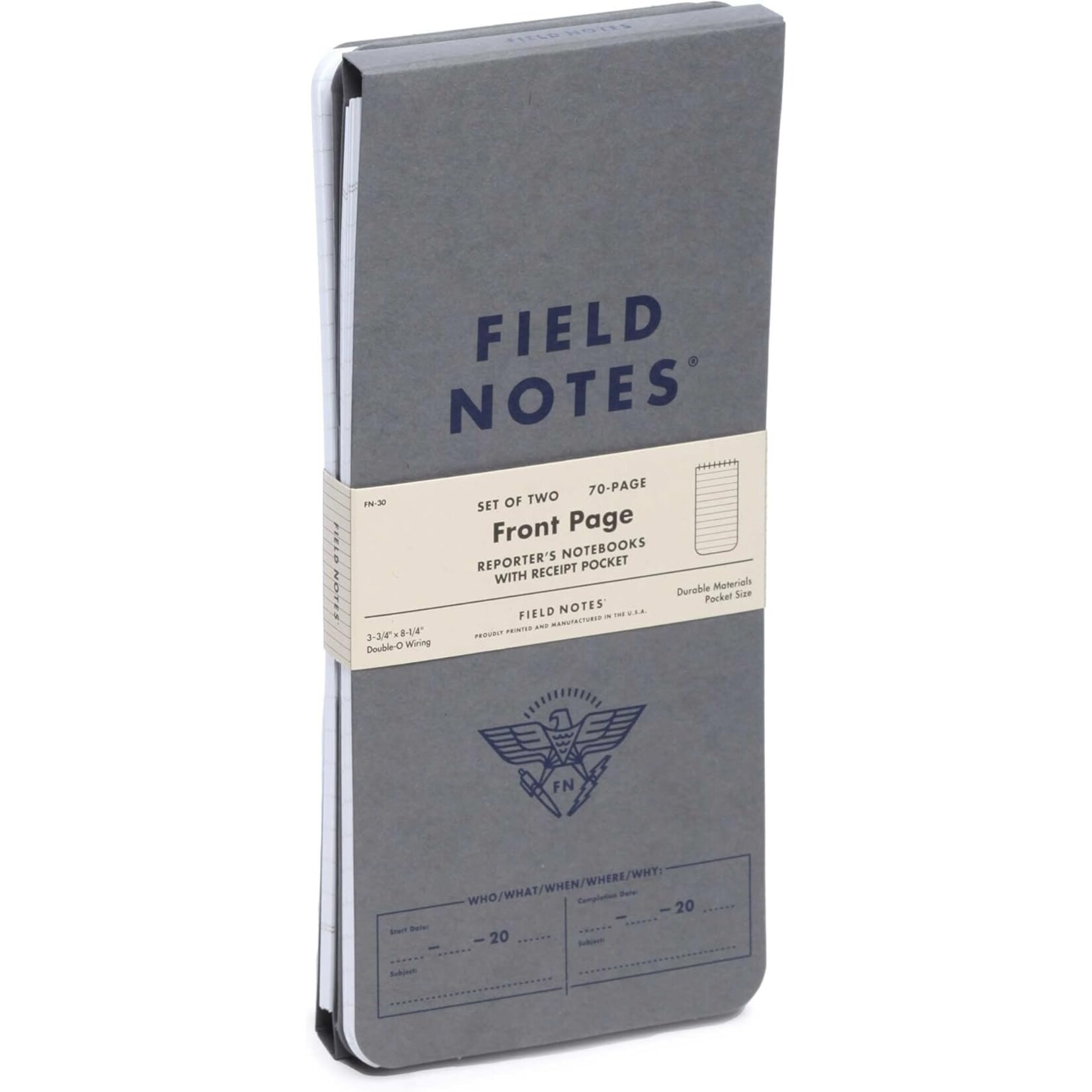 Field Notes Front Page Notebooks 2-Pack