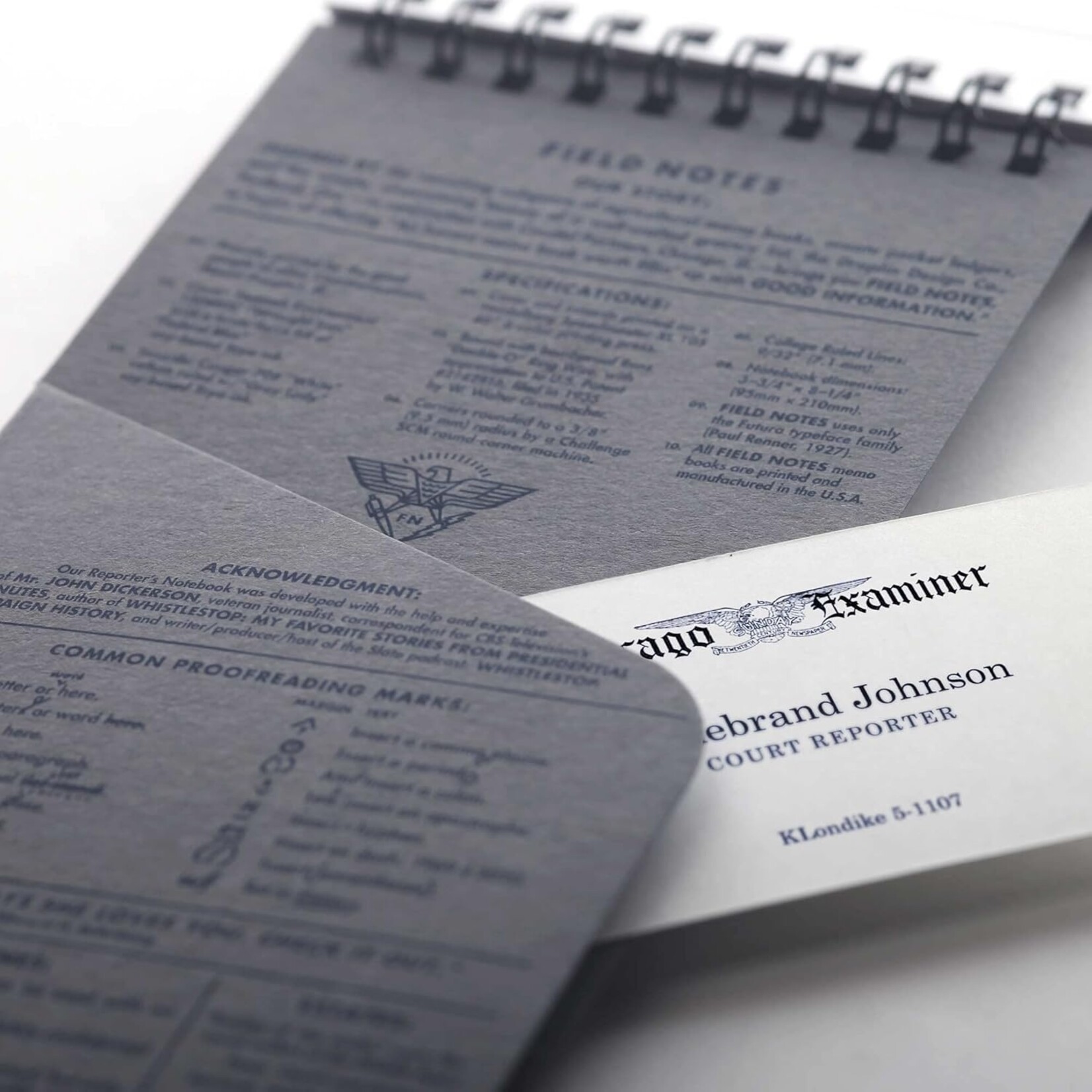 Front Page Notebooks (s/2)