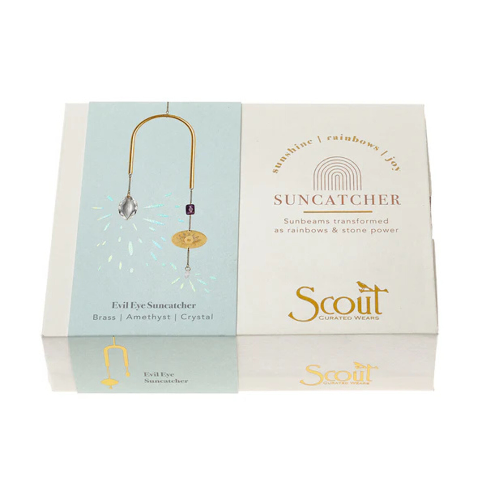 Scout Curated Wears Suncatcher- Evil Eye Amethyst