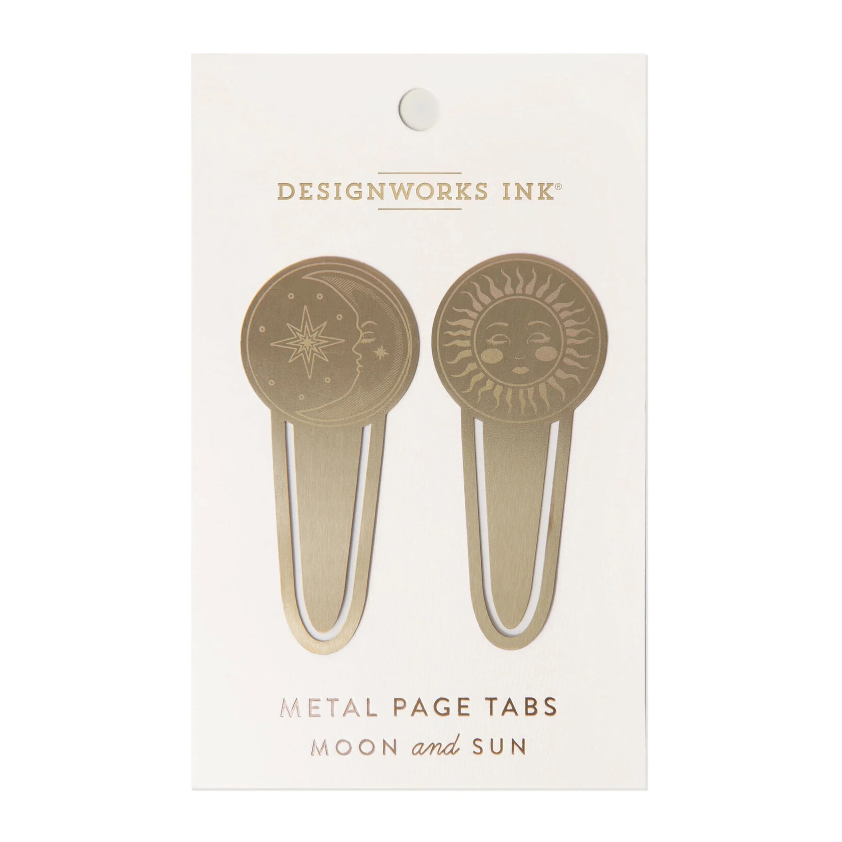 Designworks Ink Metal Page Tabs-Celestial