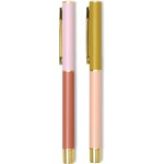 Designworks Ink Rosewood + Blush Colorblock Pen Set