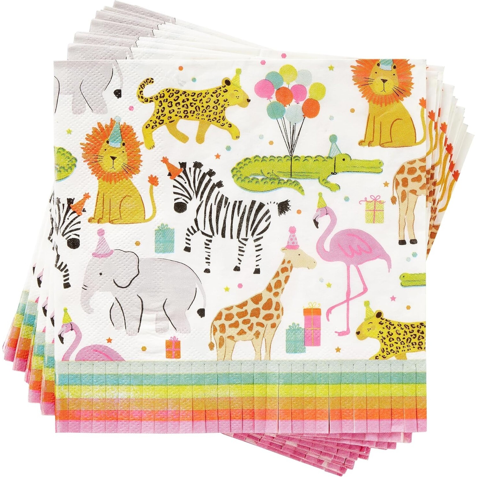 CR Gibson Party Animal Napkins