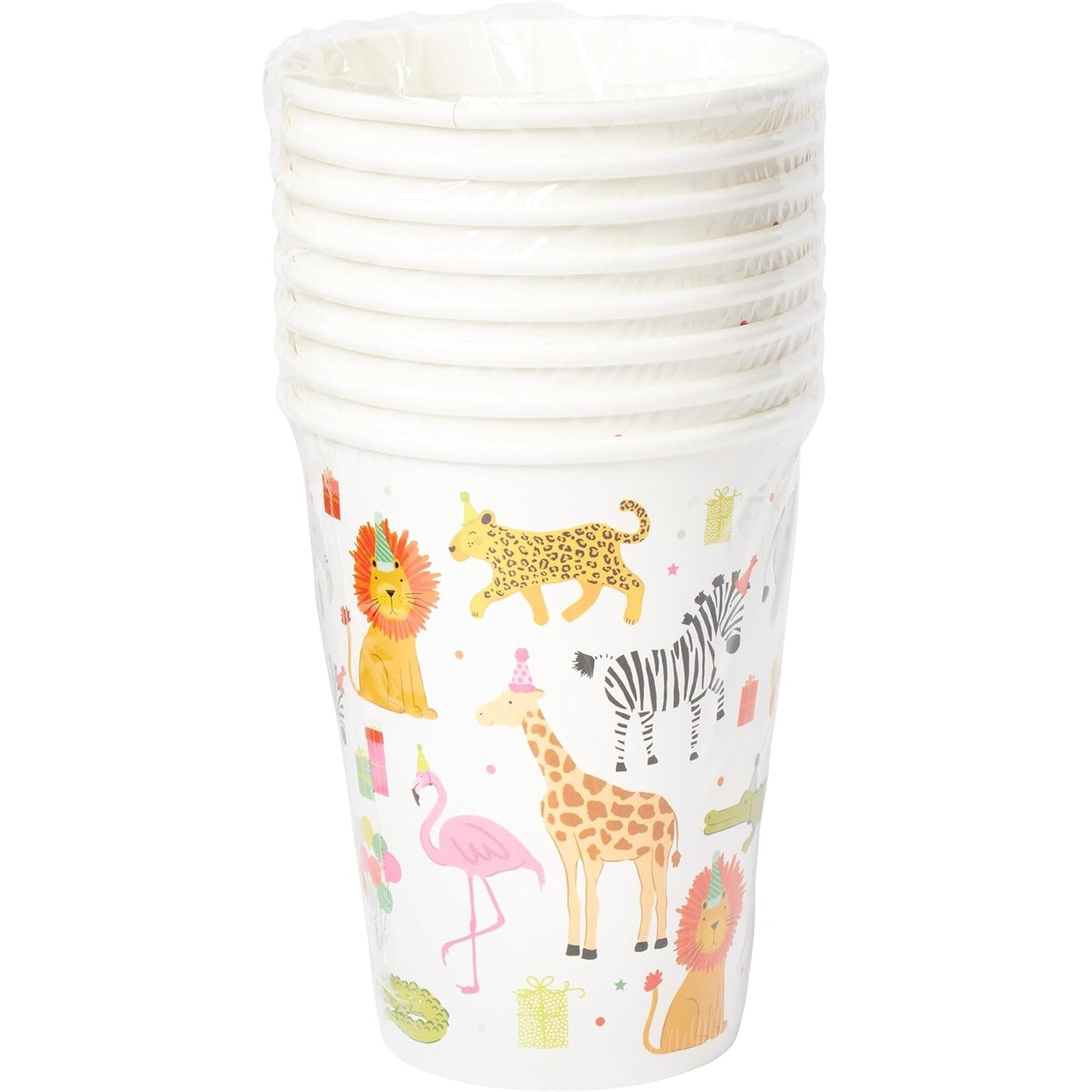 CR Gibson Party Animal Cups w/ Topper