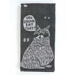 Blue Q You Gonna Eat That Dish Towel