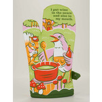 Blue Q Wine In My Mouth Oven Mitt