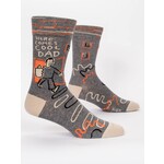 Blue Q Here Comes Cool Dad Men's Socks