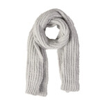 Hadley Wren Chenille Knit Scarf- Gray
