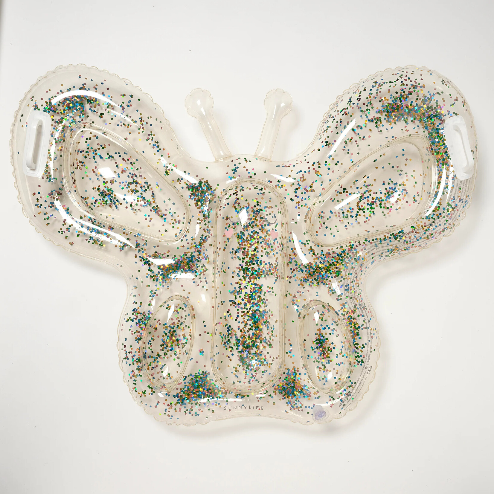 Sunnylife Kids Lie-On Float- Cotton Candy Glitter Butterfly