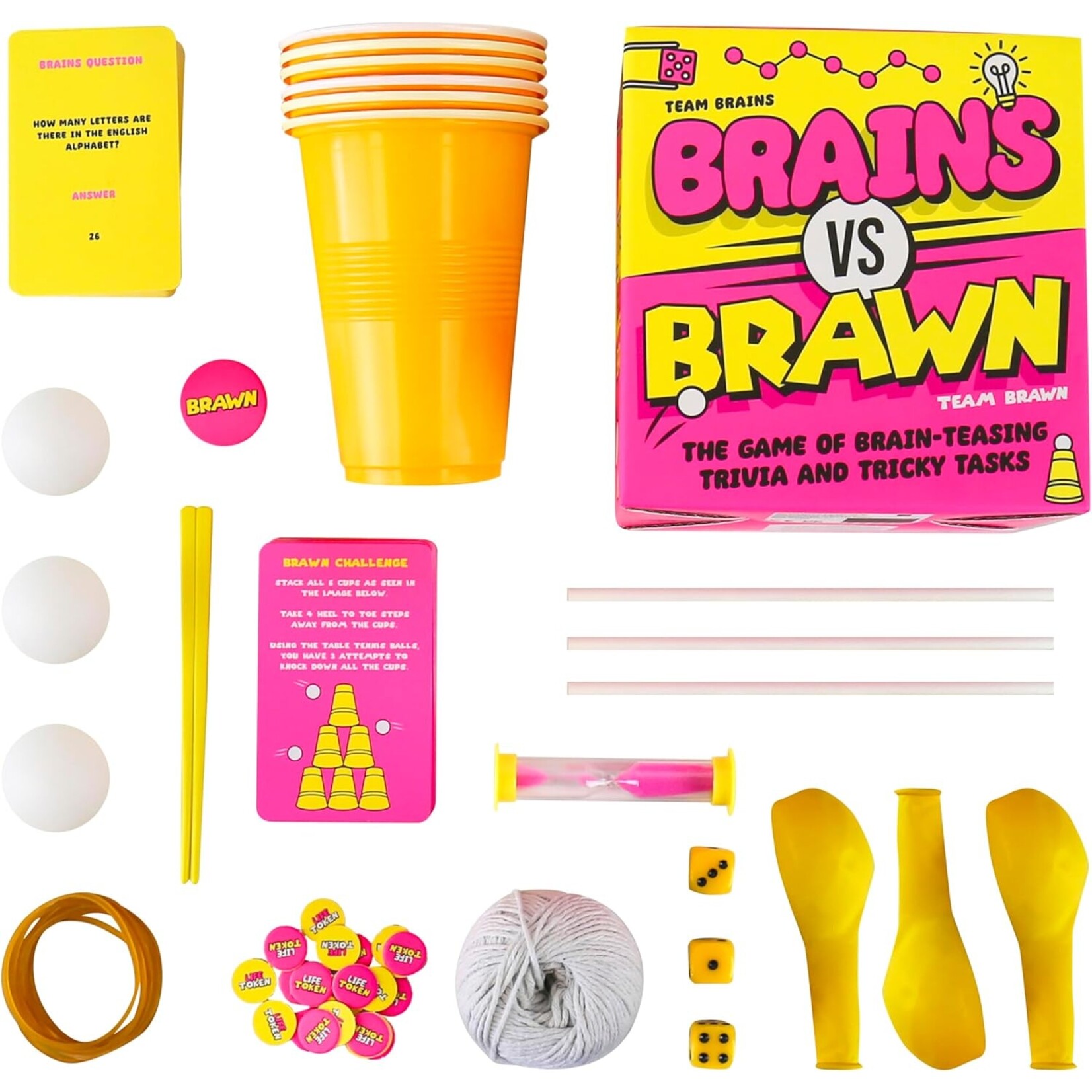 Gift Republic Brains vs. Brawn Game