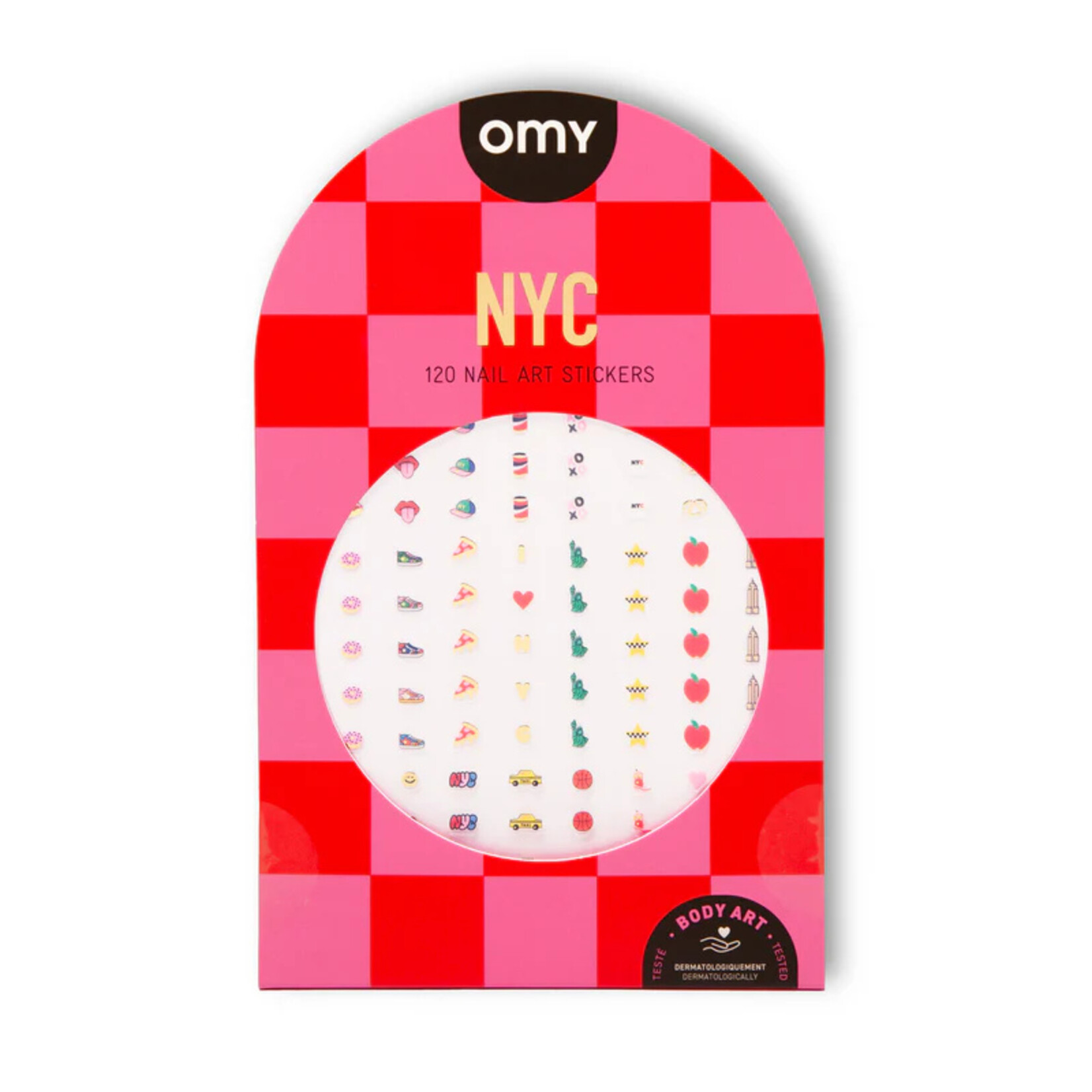 120 NYC Nail Stickers