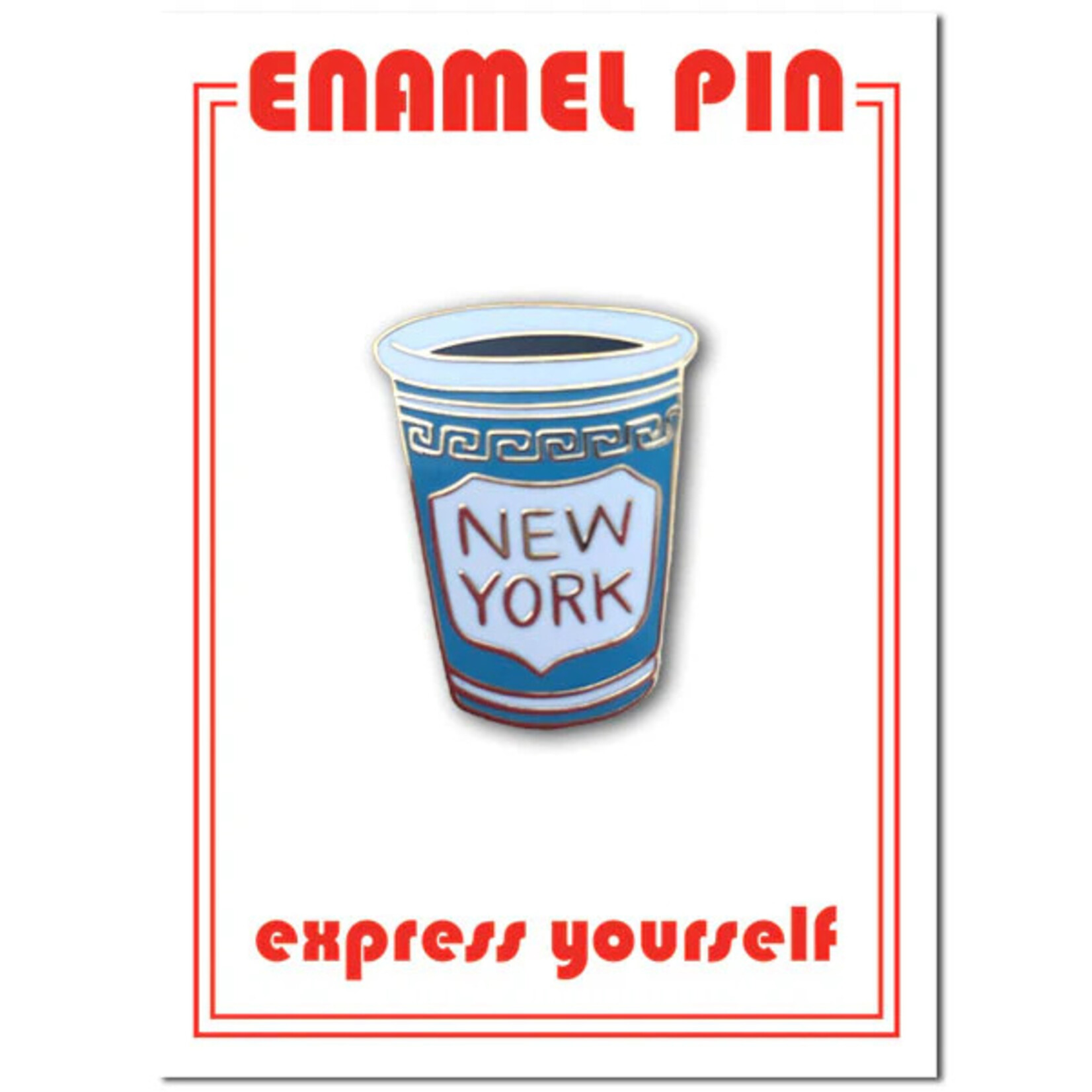 NYC Coffee Cup Pin