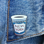 NY Coffee Cup Pin
