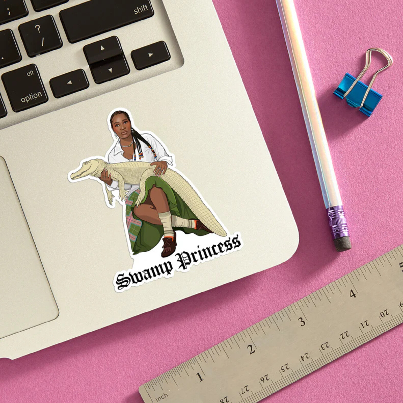 Doechii Swamp Princess Sticker