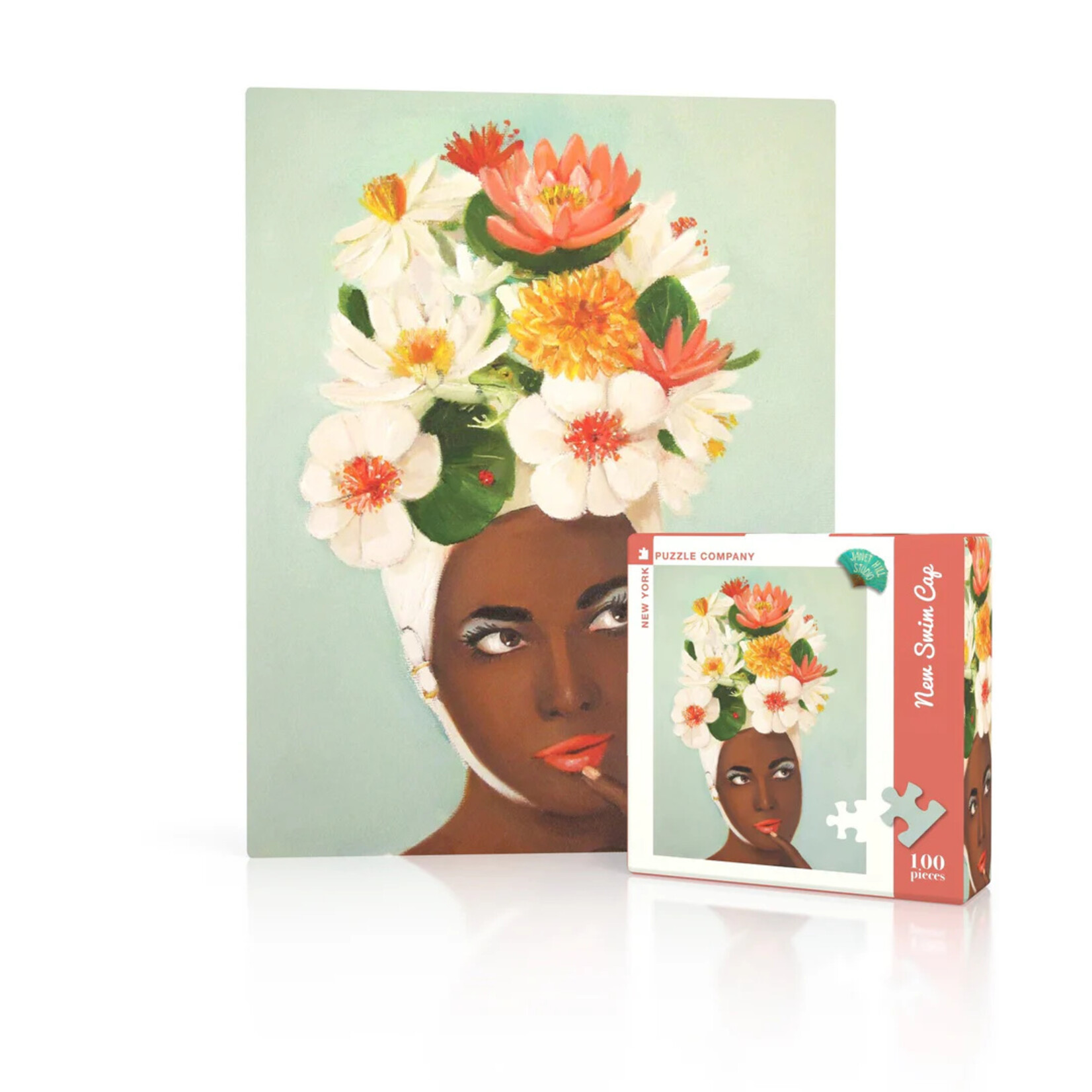 New Swim Cap Mini 100pc Puzzle