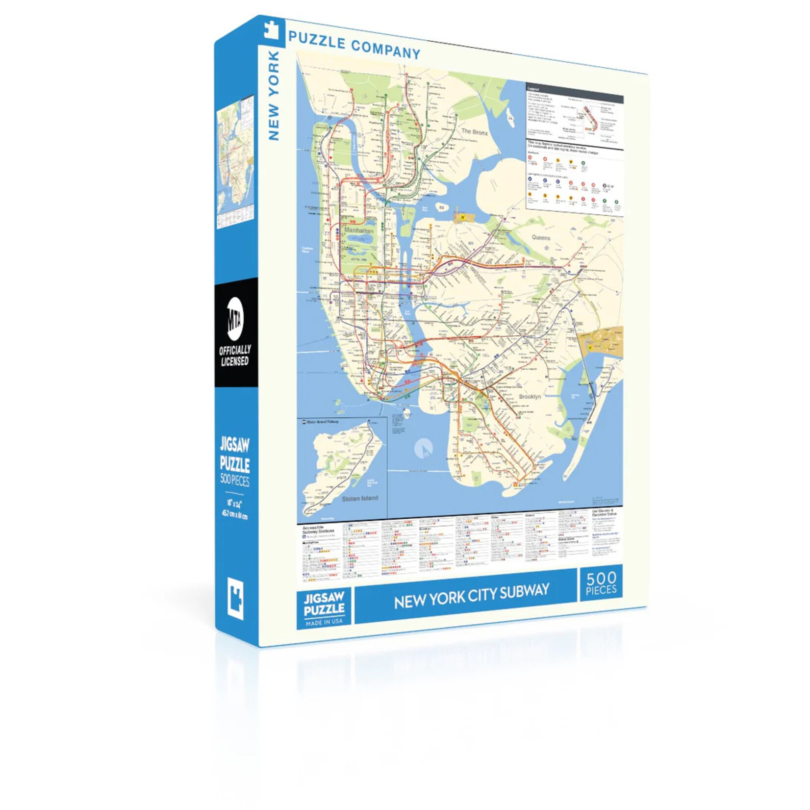 New York Subway Map Puzzle