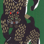 Boston International Ilves Green Lunch Napkins