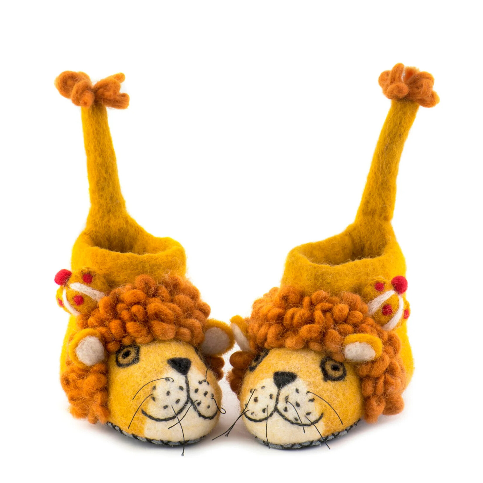 SewHeartFelt Leopold the Lion Children's Slippers