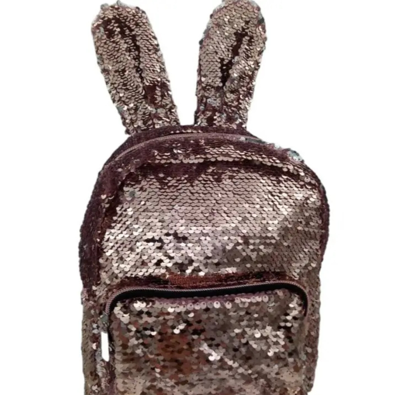One & Only Creations Bunny Sequin Backpack