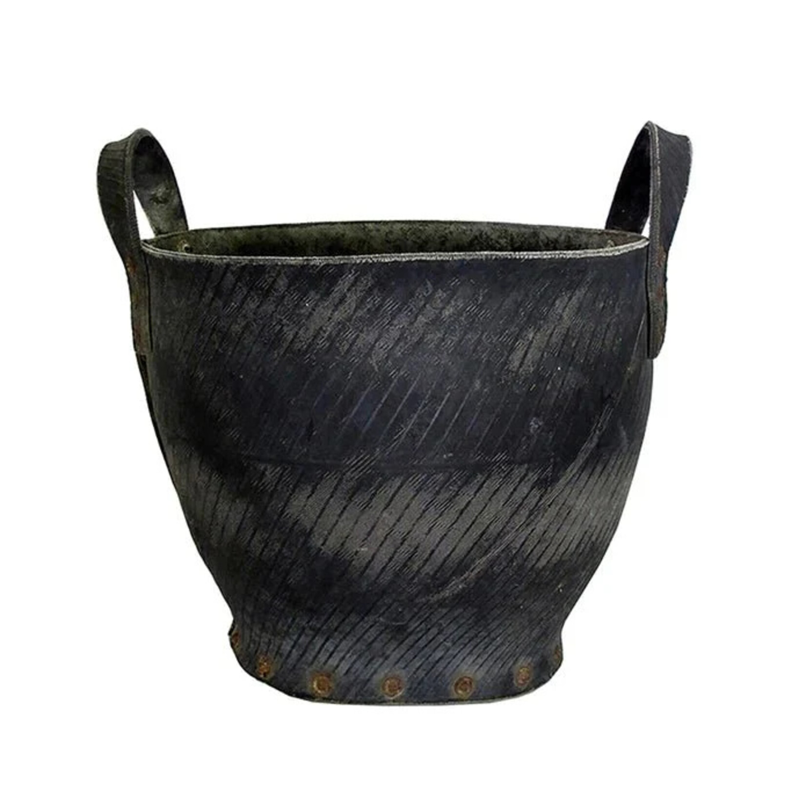 Blue Ocean Traders Vintage Tire Coal Bucket