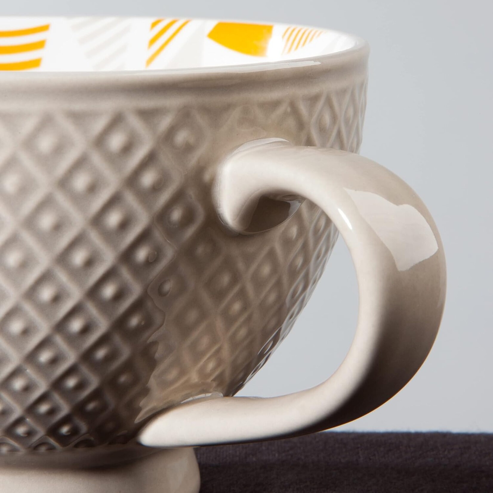 Now Designs Taupe Latte Mug