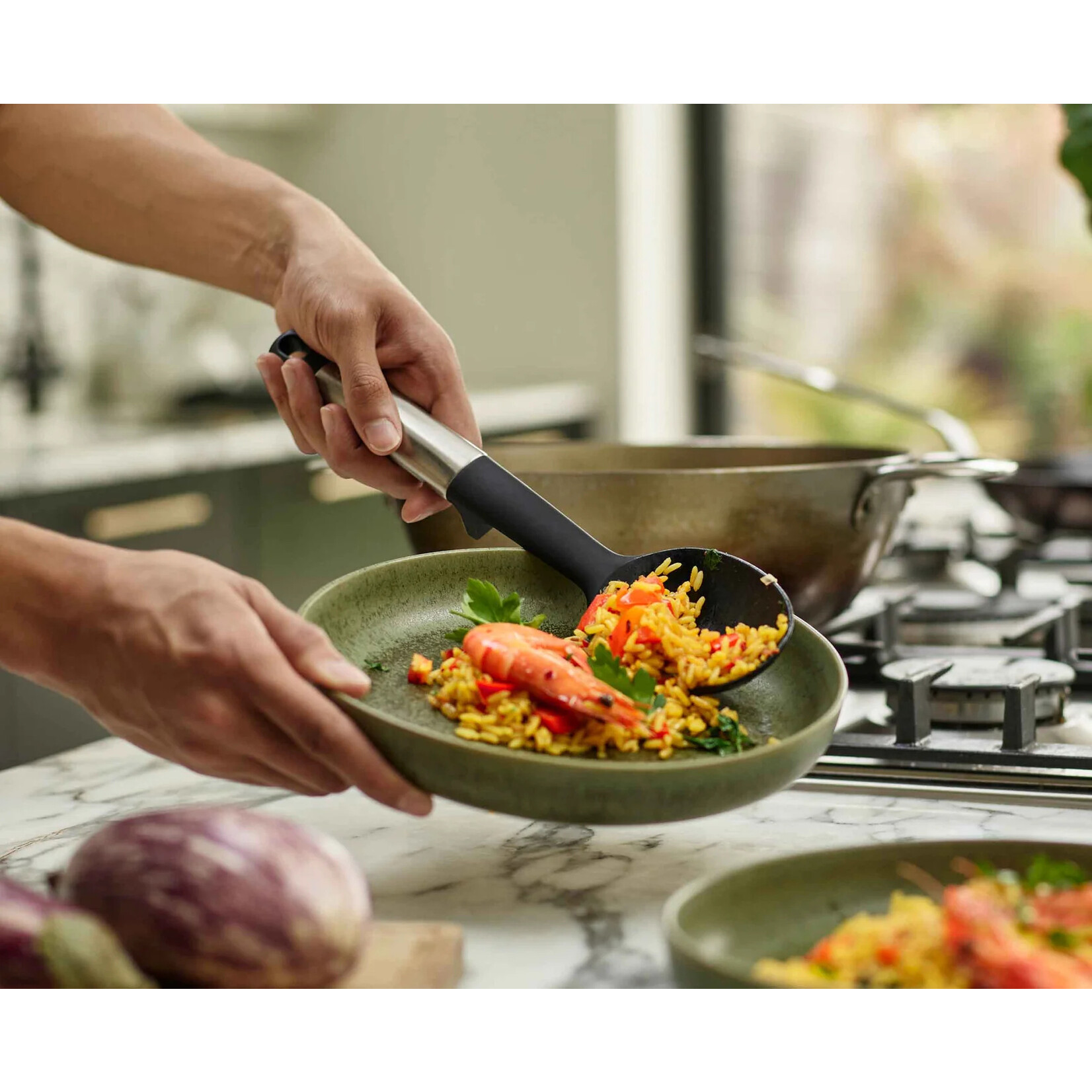 Elevate Silicone Solid Spoon