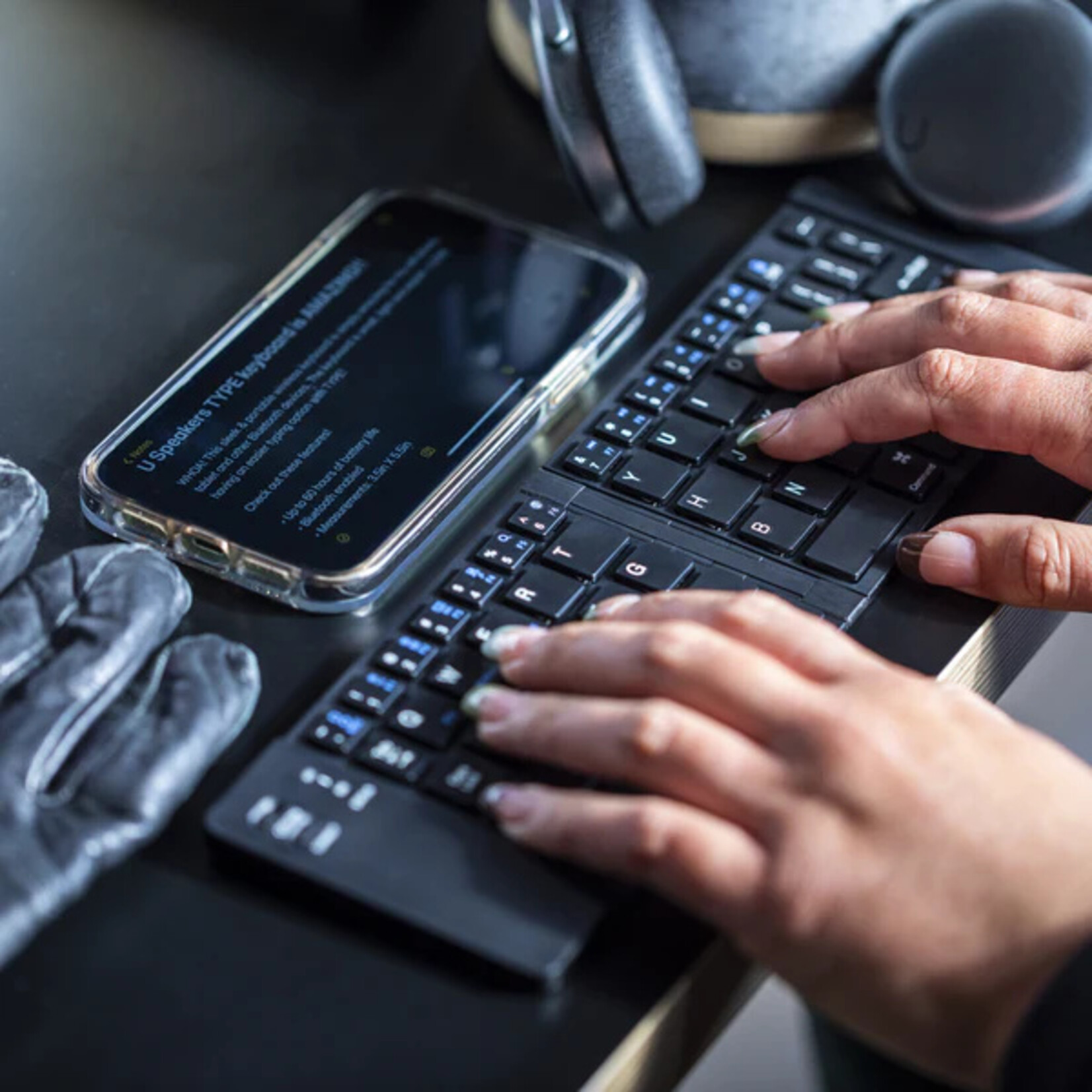 FashionIt Type Wireless Keyboard Black