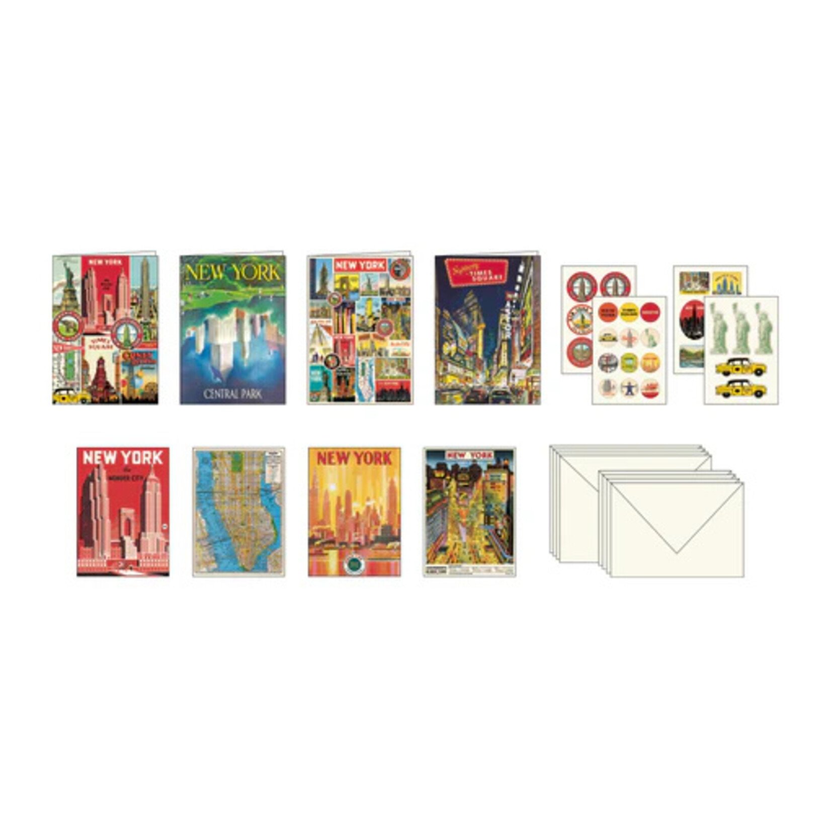 Cavallini Papers New York Stationery Set