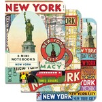 Cavallini Papers NYC 3 Mini Notebooks
