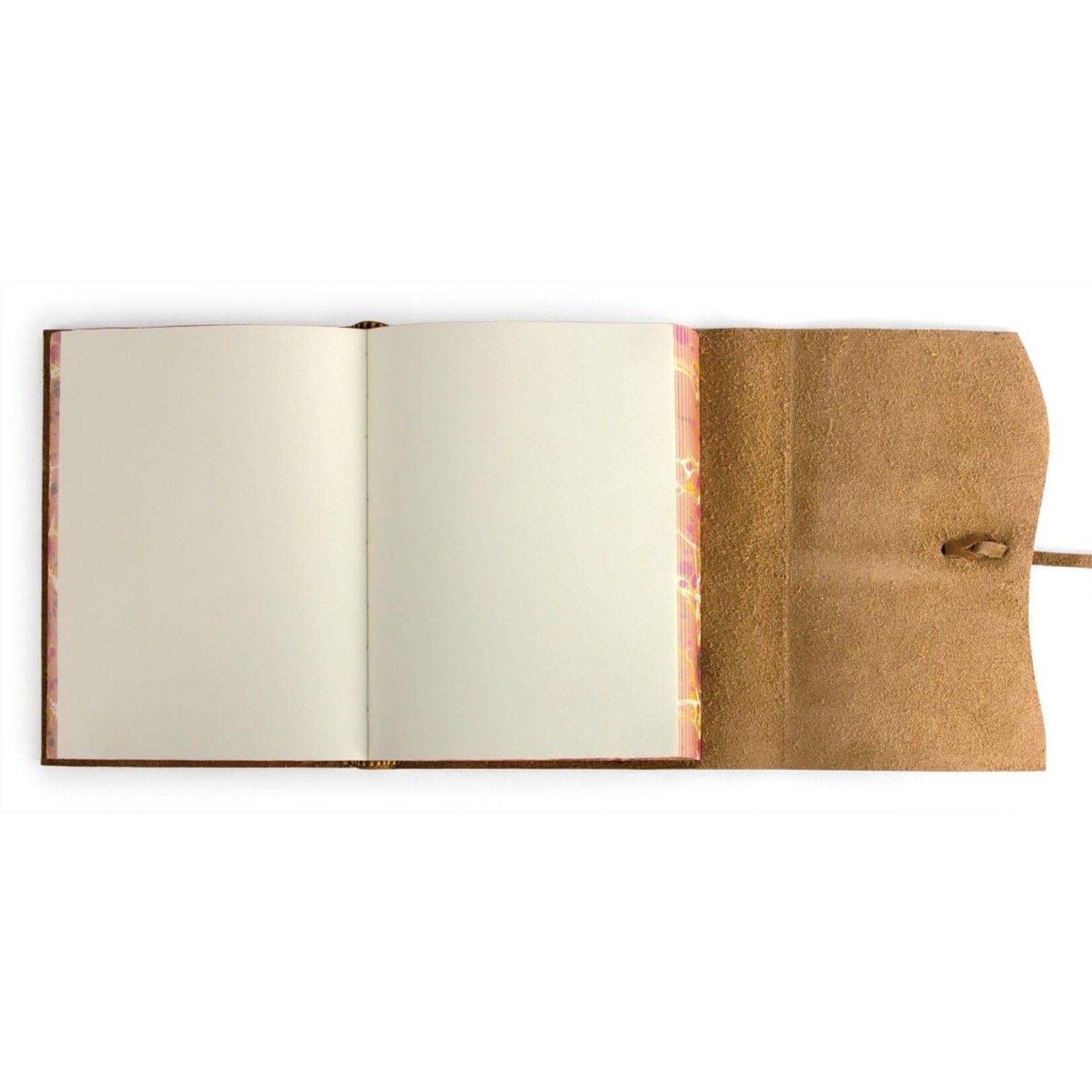 Cavallini Papers Journal Roma Lussa Saddle Tan Leather