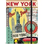 Cavallini Papers New York City Map Large Notebook