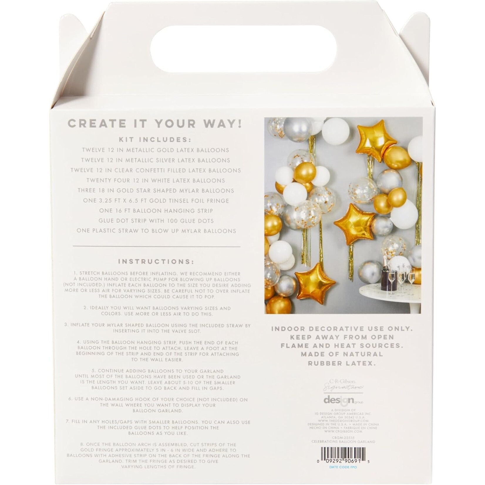 CR Gibson/ The GWC Celebrations Balloon Garland Kit