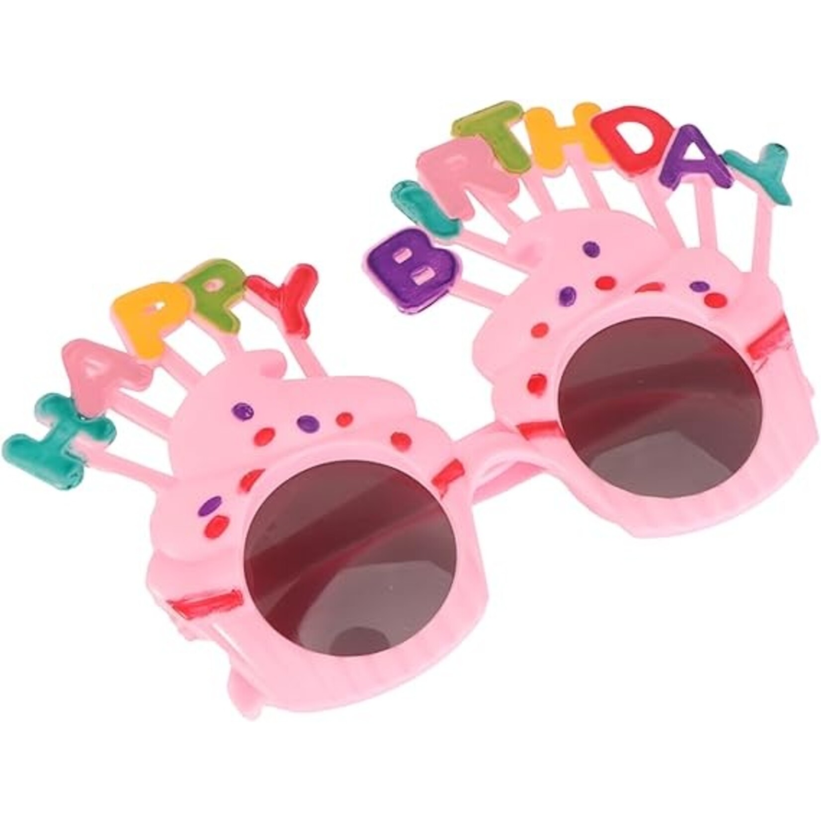 Happy Birthday Cupcake Glasses