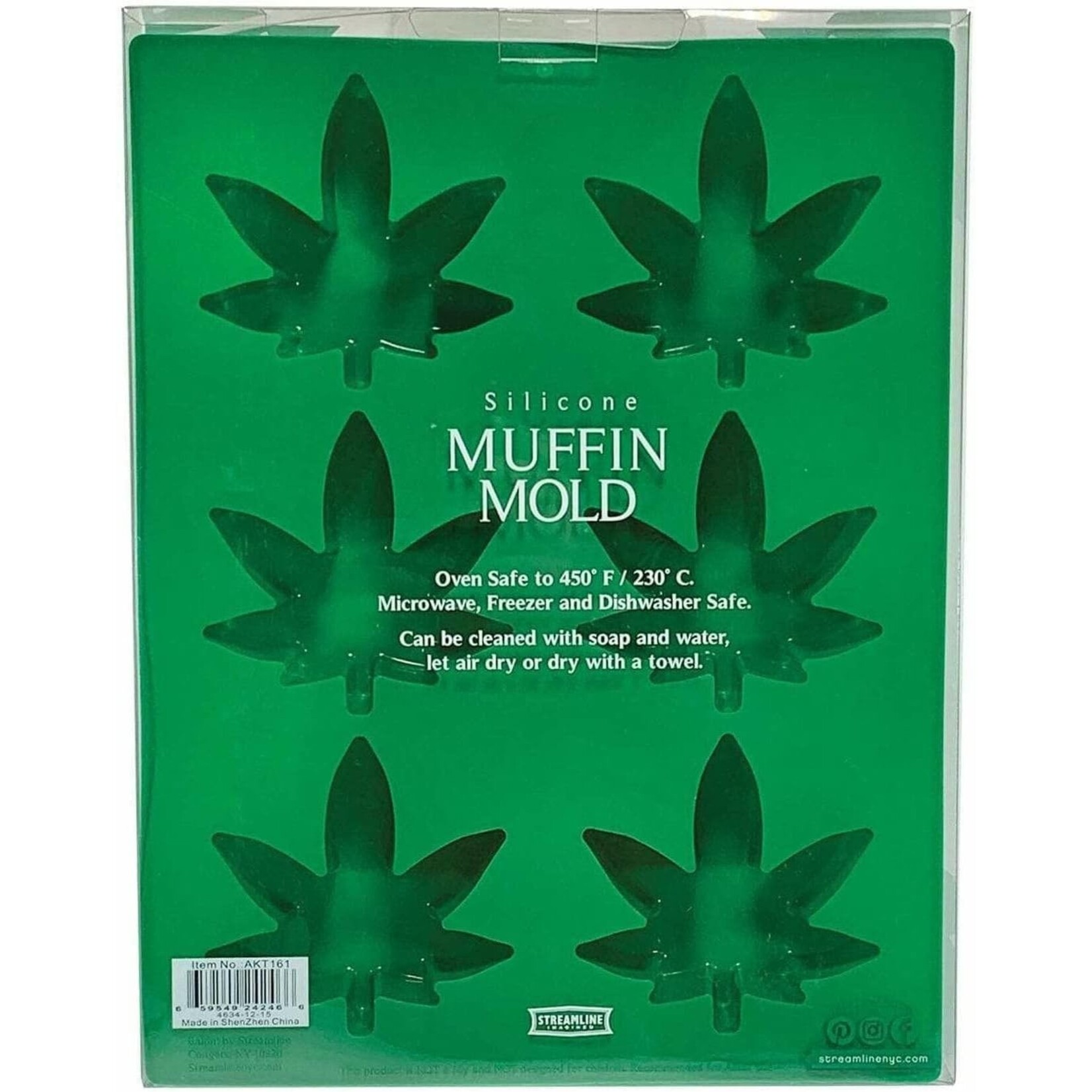 Pot Leaf Muffin and Cupcake Mold