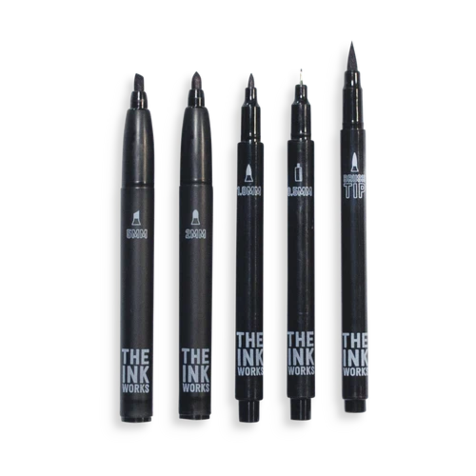 OOLY The Ink Works Markers Set of 5 Assorted Sizes