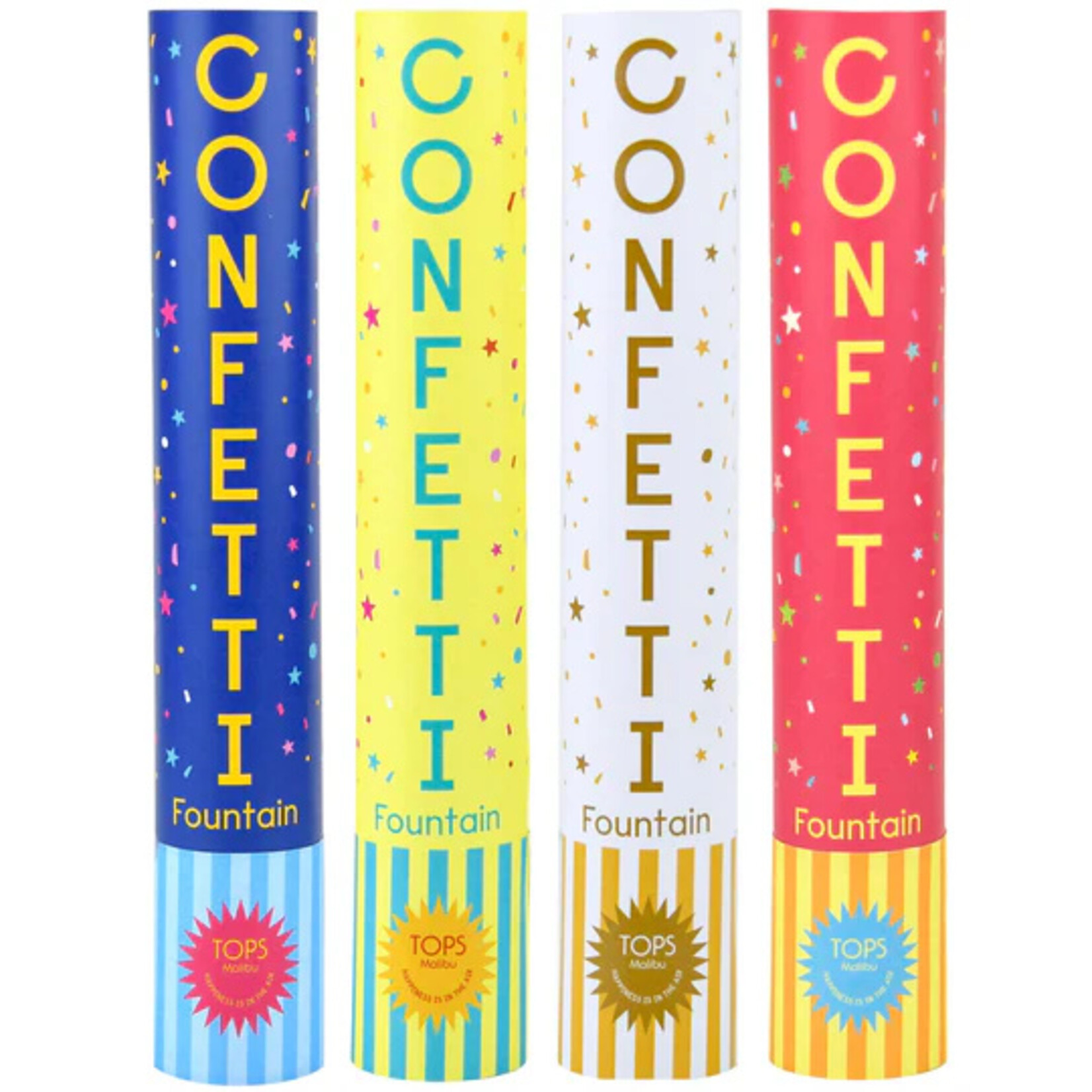 Grande 12" Confetti Fountain - Assorted Colors